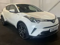Used Toyota C-HR 122 HP (89 kW) 2018 White SUV