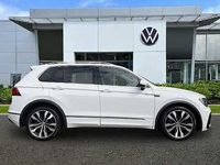 Used VW Tiguan R-line 190 HP (139 kW) 2018 Pure white SUV