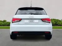 Used Audi A1 Black Edition 123 HP (90 kW) 2018 White Hatchback