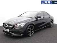 Begagnad Mercedes CLA180 AMG line 122 HK (89 kW) 2018 Svart Sedan