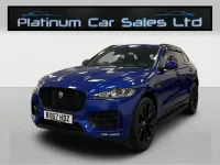Used Jaguar F-Pace R-Sport 180 HP (132 kW) 2018 Blue SUV