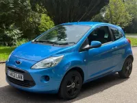 Begagnad Ford Ka S 69 HK (50 kW) 2015 Blå Halvkombi