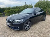 Used BMW 218 Sport Line 150 HP (110 kW) 2017 Black Coupe