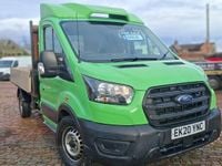 Used Ford Transit 130 HP (95 kW) 2020 Green Cabriolet