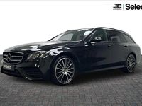 Used Mercedes E220 AMG line 191 HP (140 kW) 2019 Black Estate