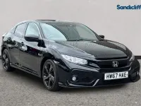 Gebraucht Honda Civic SR 129 PS (94 kW) 2017 Schwarz Kleinwagen