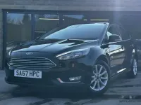 Used Ford Focus Titanium 125 HP (91 kW) 2017 Black Hatchback