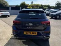 Used VW T-Roc R-line 190 HP (139 kW) 2019 Blue SUV