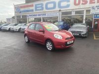 Used Nissan Micra Acenta 2011 Red Hatchback