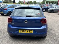 Used VW Polo SEL 2019 Blue Hatchback