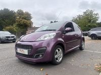 Used Peugeot 107 Allure 68 HP (50 kW) 2012 Purple Hatchback
