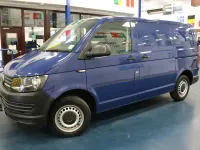 Used VW T6 Startline 102 HP (75 kW) 2017 Blue Van