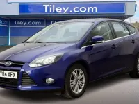 Used Ford Focus Titanium 125 HP (91 kW) 2014 Blue Hatchback