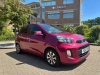 Used Kia Picanto 66 HP (48 kW) 2016 Pink Hatchback