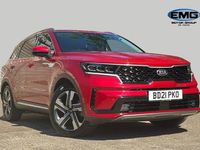 Used Kia Sorento 230 HP (169 kW) 2021 Red SUV