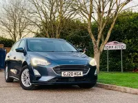 Usado Ford Focus Titanium 120 CV (88 kW) 2020 Azul Utilitario