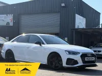 Used Audi A4 Black Edition 2020 White Sedan