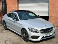 Used Mercedes C43 AMG Premium Plus 2017 Silver Coupe