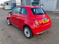 Used Fiat 500 Lounge 69 HP (50 kW) 2018 Red Hatchback