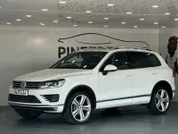 Used VW Touareg R-line Plus 262 HP (192 kW) 2017 White SUV