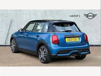 Usado Mini Cooper S Exclusive 178 HP (130 kW) 2021 Azul Citadino