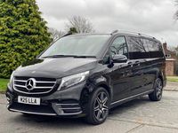 Used Mercedes V250 AMG line 2018 Black MPV