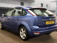 Used Ford Focus Zetec 2009 Blue Hatchback