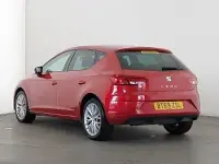 Begagnad Seat Leon SE Dynamic 130 HK (95 kW) 2019 Röd Halvkombi