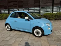 Used Fiat 500 Lounge 69 HP (50 kW) 2013 Blue Hatchback