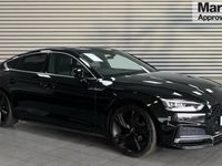 Used Audi A5 Sportback S-Line 150 HP (110 kW) 2019 Black Hatchback