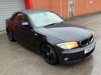 Used BMW 120 Cabriolet Sport Line 2013 Black Cabriolet
