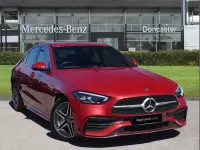 Usado Mercedes C200 AMG line 200 HP (147 kW) 2025 Vermelho Sedan