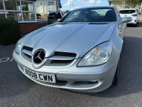 Begagnad Mercedes SLK200 163 HK (119 kW) 2008 Silver Cab