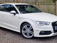 Used Audi A3 S-Line 2012 White Hatchback