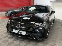 Used Mercedes E300 AMG line 258 HP (189 kW) 2022 Black Coupe