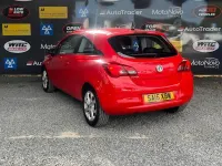 Used Vauxhall Corsa Excite 90 HP (66 kW) 2015 Red Hatchback