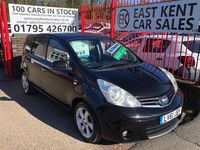 Used Nissan Note N-TEC 110 HP (80 kW) 2011 Black Hatchback