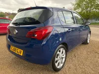 Used Vauxhall Corsa 90 HP (66 kW) 2018 Blue Hatchback