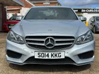 Usado Mercedes E350 AMG 2014 Plateado Berlina