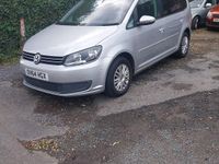 Used VW Touran SE 105 HP (77 kW) 2015 Silver MPV