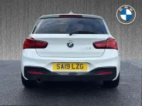 Used BMW 118 M Sport 134 HP (98 kW) 2019 White Hatchback