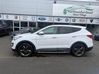 Used Hyundai Santa Fe Premium SE 194 HP (142 kW) 2015 White SUV