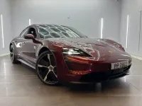 Used Porsche Taycan Performance Package 11 kW (15 HP) 2022 Red Sedan