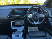 Usado Mercedes EQC400 AMG Line Premium 300 kW (408 CV) 2022 Negro SUV