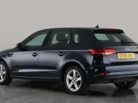 Used Audi A3 Sportback 116 HP (85 kW) 2019 Blue Hatchback