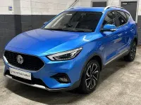 Second-hand MG ZS Exclusive 106 CP (77 kW) 2022 Albastru SUV