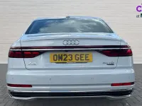 Used Audi A8 Sport 286 HP (210 kW) 2023 White Sedan