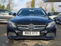 Used Mercedes C220 Premium 170 HP (125 kW) 2018 Black Sedan