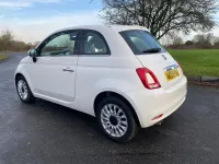 Used Fiat 500 Lounge 69 HP (50 kW) 2020 White Hatchback
