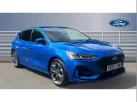 Used Ford Focus ST-Line X 155 HP (114 kW) 2023 Blue Hatchback